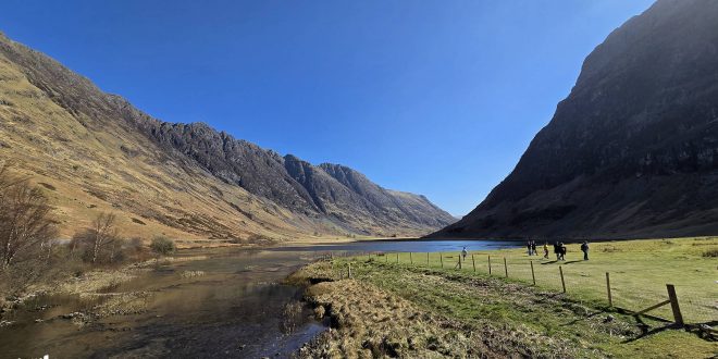Beautiful Glenco in Scottish Highlands.