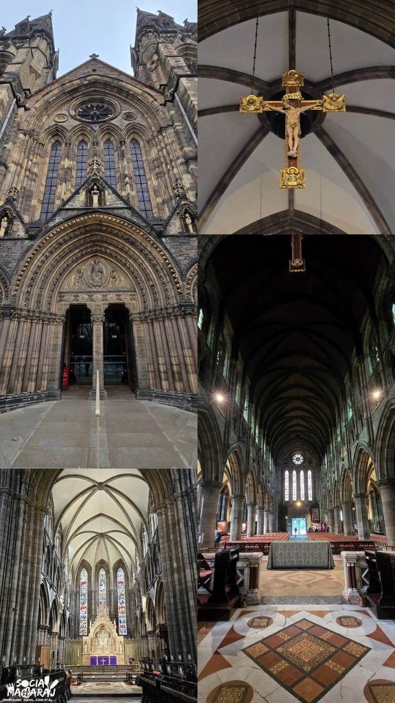 Beautiful Architecture of St. Mary's Cathedral in Edinburgh