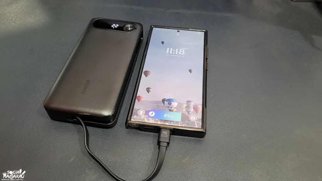 Fast charging S24 Ultra