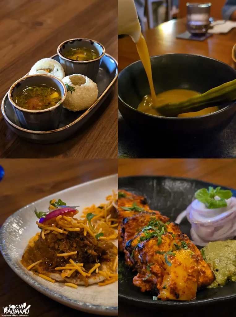 Pachi Pulusu Pani Puri, Drumstick Rasam, Jackfruit Dosa Bites, Avvakari Paneer Tikka