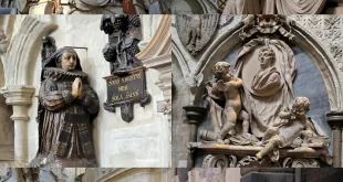 Amazing statues at the church