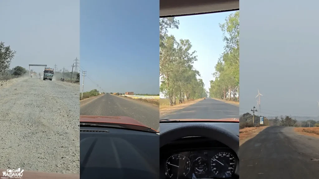 Road conditions from Hyderabad to Badami