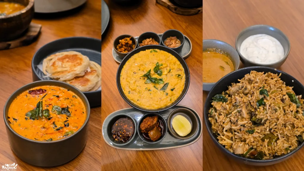 Yummy mains at Theta Theta Telugu
