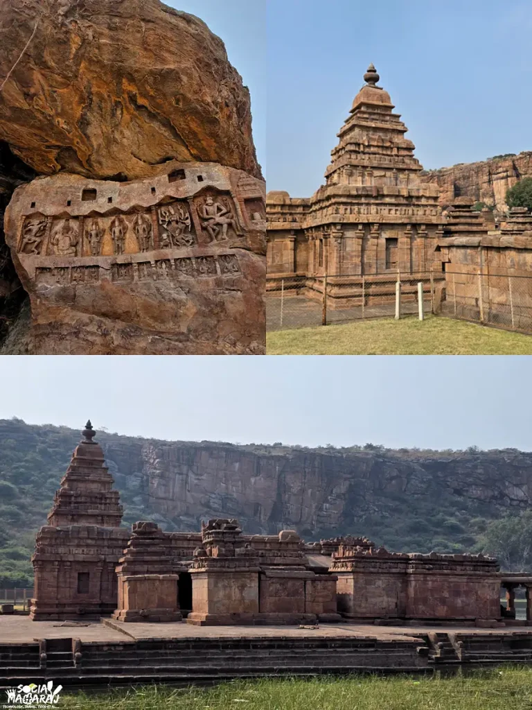 Beautiful Bhootanaatha temple and Agastya Lake