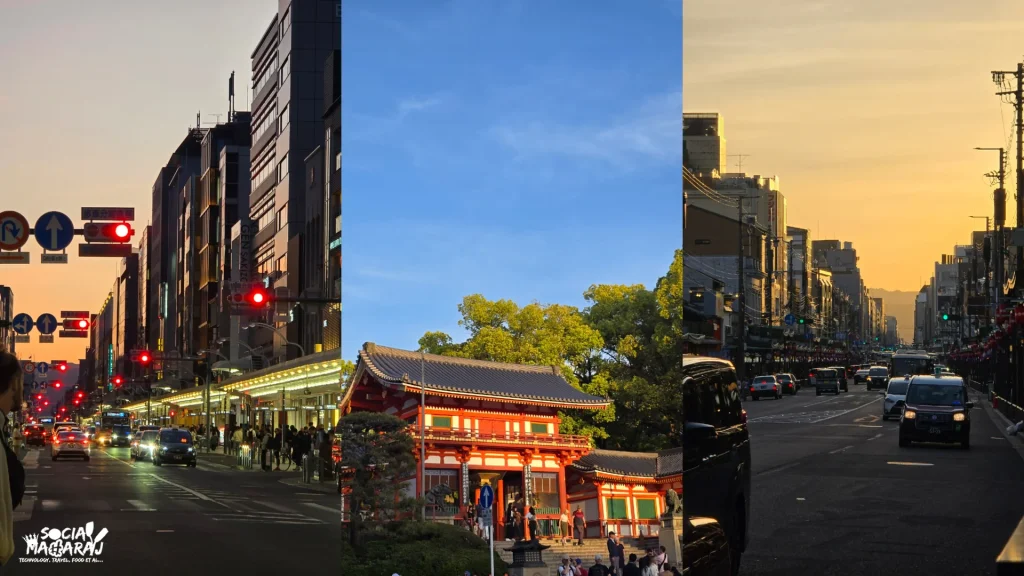 Golden Hour in Gion District Kyoto