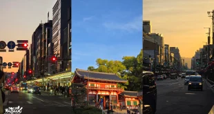 Golden Hour in Gion District Kyoto